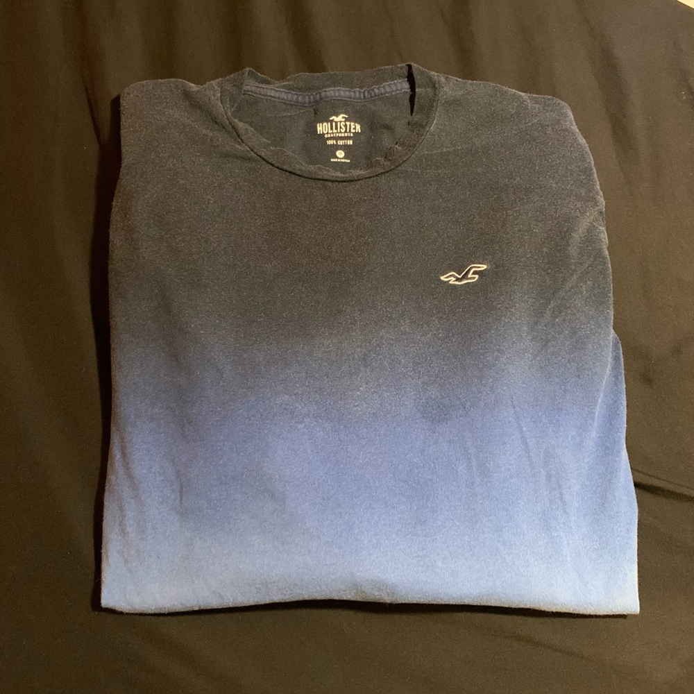 ombré graphic hollister tee